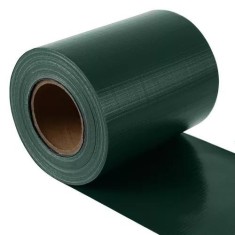Banda opacizare gard, 19 cm x 35 metri, 450 g/mp, PVC verde