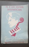 PROGRAM Al X-lea Festival Internațional GEORGE ENESCU, București 17-27 septembrie 1985