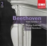 Ludwig van Beethoven - Pinchas Zukerman, Daniel Barenboim - Violin Sonatas 1-6, 2xCD