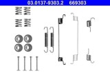 Set accesorii sabot de frana Fiat 500, 500 C, Panda; Ford Ka Motor 0.9, 1.0, 1.1, 1.1, 1.2, 1.2, 1.2, 1.2, OE 1554695