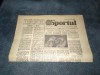 ZIARUL SPORTUL 26 NOIEMBRIE 1981