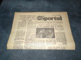 ZIARUL SPORTUL 26 NOIEMBRIE 1981