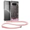 Husa Kwmobile pentru Google Pixel 8 Pro, Transparent/Roz, Silicon, 61866.02