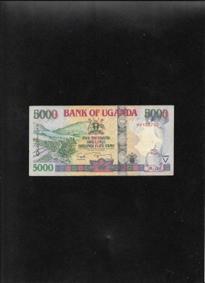 Uganda 5000 5.000 shillings 2009 seria156730 foto