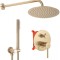 Set de dus Incastrat REA Lungo Auriu Mat + BOX