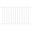 Gossi panou de gard, alb, 1,7 x 0,75 m, otel vopsit electrostatic
