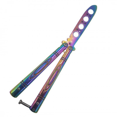 Cutit fluture antrenament, Butterfly, Balisong, fade foto