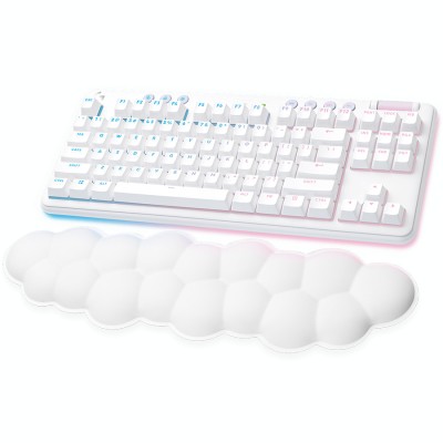 LOGITECH G715 Wireless Mechanical Gaming Keyboard - OFF WHITE - US INTL - TACTILE, &amp;quot;920-010465&amp;quot; (timbru verde 0.8 lei) foto