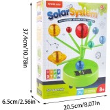 Ansamblu de energie solara cu noua planete STEAM, Kit DIY-do It Yourself
