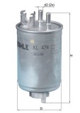 MAHLE KL 474 filtru combustibil