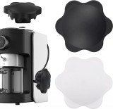 Set 2 organizatoare de cabluri autoadezive pentru electrocasnice Pipihome, alb/negru, PP, 8,5 cm