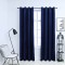 vidaXL Draperii opace cu inele, 2 buc., albastru, 140x225 cm, catifea 134529