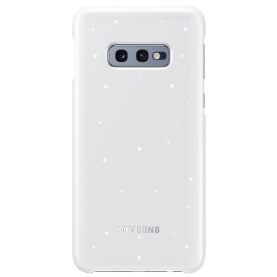 Husa de protectie Samsung pentru Galaxy S10e, LED, NFC powered back, Alb foto