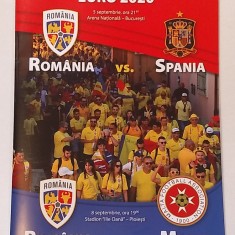 Program meci fotbal ROMANIA-SPANIA(05.09.2019) si ROMANIA-MALTA(08.09.2019)