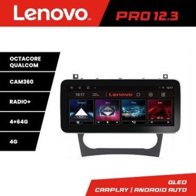 Navigatie Mercedes W203 CLC K-093 Lenovo PRO 4+64 12.3 inch qled android 4G DSP gps internet 8Core CarStore Technology foto