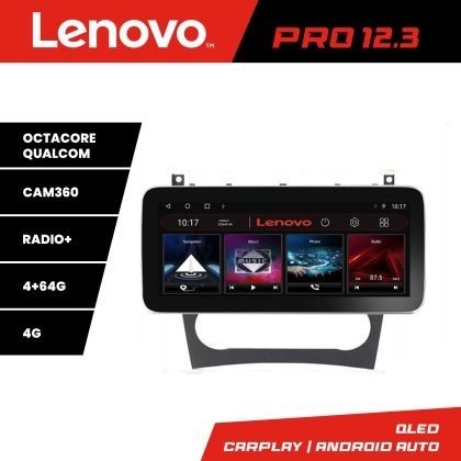Navigatie Mercedes W203 CLC K-093 Lenovo PRO 4+64 12.3 inch qled android 4G DSP gps internet 8Core CarStore Technology