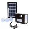 Kit Solar Portabil GDLITE GD-8017 SMART cu 3 Becuri LED, Lanterna, USB, Acumulator 6V/4Ah, Incarcare Solara/220V