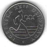 POLONIA 20 ZLOTI 1980 - J.O. de vara editia XXII [1] XF ++