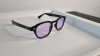 Ochelari de soare Moscot Lemtosh - Ochelari Johnny Depp Style - Lentile violet, Unisex, Wayfarer, Protectie UV 100%