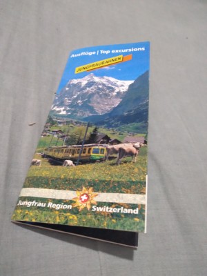BROSURA/PLIANT JUNGFRAUBAHNEN foto