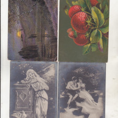 bnk cp Lot 24 carti postale vechi uzate