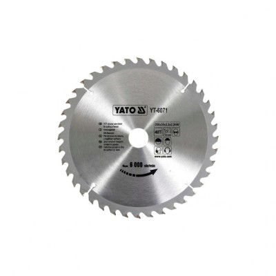Disc fierastrau circular pentru lemn 250x40x30mm Yato YT-6071 foto