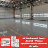 Kit Epoxidic Pardoseală Garaj Protect Chemical, Amorsă + Vopsea 5.5KG, Diverse Culori RAL, Rezistent, Durabil