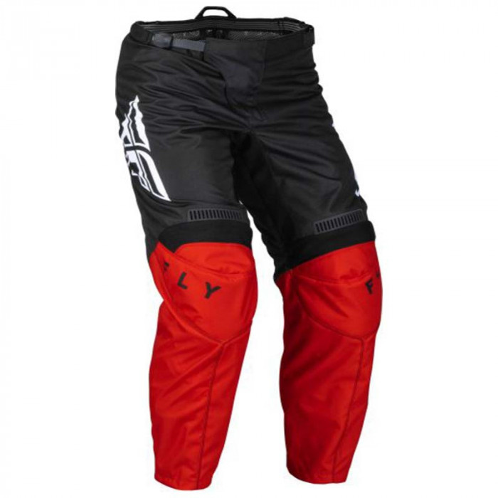 Pantaloni cross/enduro Fly Racing F-16, negru/rosu, marime 38