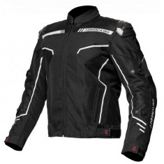 Geaca moto textil Adrenaline Virgo, negru, marime 2XL