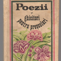 C8286 POEZII SI GHICITORI PENTRU PRESCOLARI DE C.A. MUNTEANU