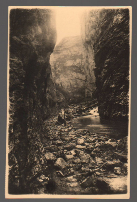 CPIB 20905 CARTE POSTALA - CHEI IN MUNTI, PROSIBIL BORSEC, 1935