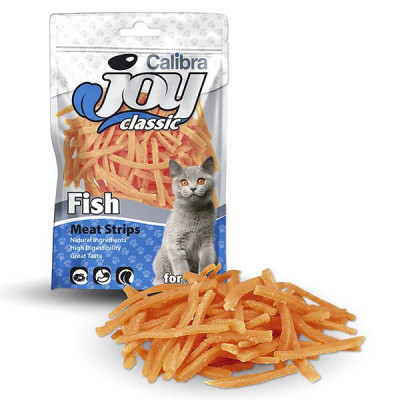 Calibra Joy Cat Classic Fish Strips 70 g foto