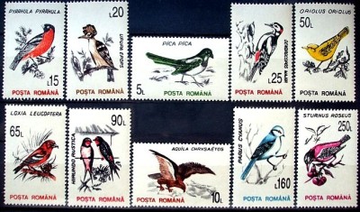 1993 - Pasari, serie neuzata foto