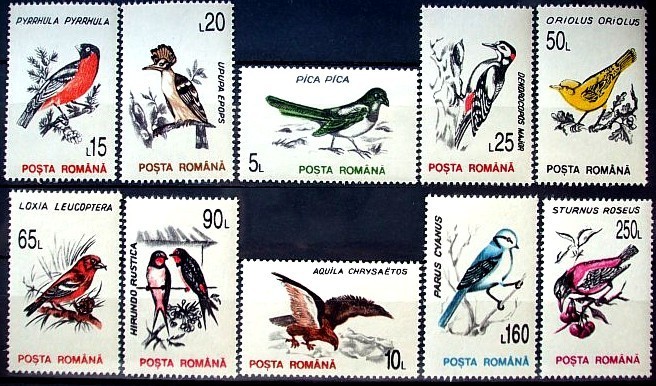 1993 - Pasari, serie neuzata