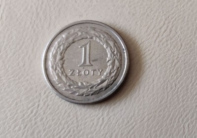 Polonia - 1 Zlot (1995) - monedă s395 foto