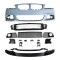 Set bara fata BMW Seria 5 (F10/F11), 12.2009-2013, cu gauri spalator; grunduit, de vopsit; type M-Performance; cu grile inferioare, cu spoiler; cu ga