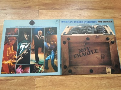 BACHMAN TURNER OVERDRIVE - NOT FRAGILE (1974,MERCURY,UK) vinil vinyl foto