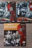 3 DVD Muzica: Mari lautari - Vol. I si Vol. II si Maestrii muzicii populare