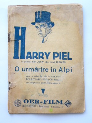 M3 C18 - Program cinematograf - Oer - Film - anii 1930 foto