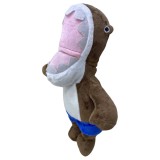 Jucarie Plus Stumble Guys Big Tooth Brown 23cm, Plus Antialergic, Baieti/Fete/Copii, 3 ani+, Maro