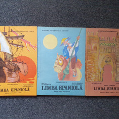 LIMBA SPANIOLA MANUAL CLASA A II-A, A III-A, A IV-A - Bucurenciu, Poloni (3 vol)