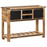 vidaXL Masă consolă, 100x35x75 cm, lemn masiv de mango
