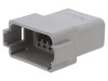 Conector cablu-cablu PX0 tată 12 pini gri IP68