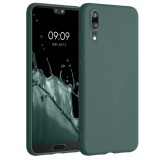 Husa pentru Huawei P20, Silicon, Verde, 44212.171, Carcasa