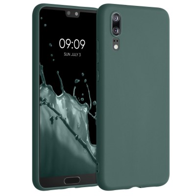 Husa pentru Huawei P20, Silicon, Verde, 44212.171 foto