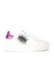 Kurt Geiger London sneakers din piele Lana Eye culoarea alb, 4988610109