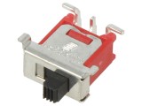 Comutator glisant E-SWITCH 2 poziții SPDT 1A/250VAC 3A/28VDC ON-ON SMD 500ASSP1SM6QE