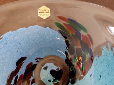 Bomboniera stil Murano, marca Glashuette Germania foto