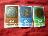 Serie Liechtenstein 1978 - Medalii , 3 valori
