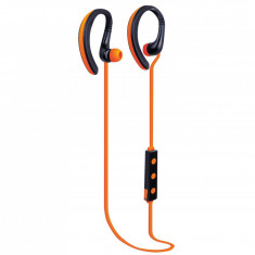 Casti sport Bluetooth cu microfon HMP 1215 BT portocaliu Trevi